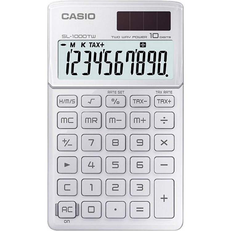 Máy Tính Casio SL 1000TW - Trắng - Ảnh 3