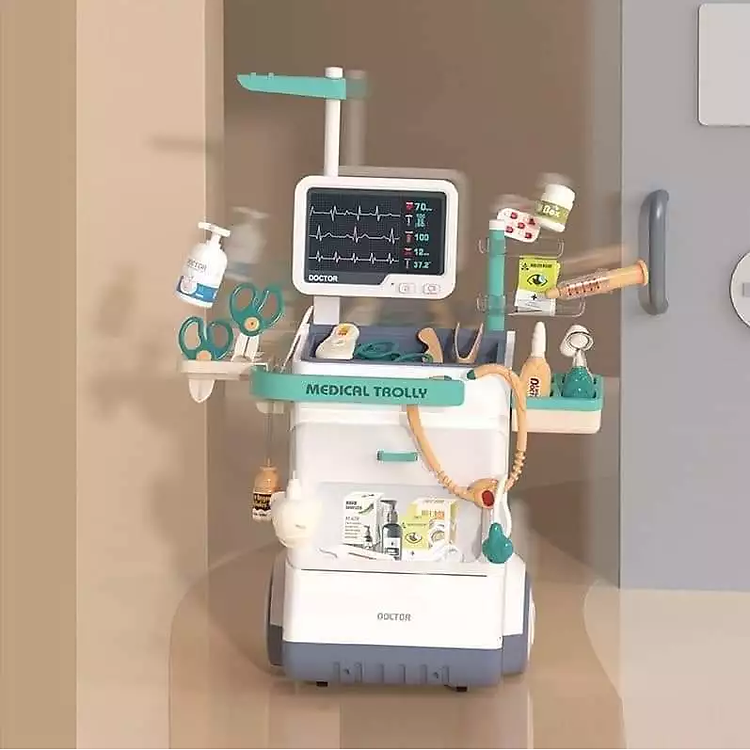 Mua Đồ Chơi Bác Sĩ Cao Cấp Di Động Chính hãng Tiết kiệm - Hình ảnh 4