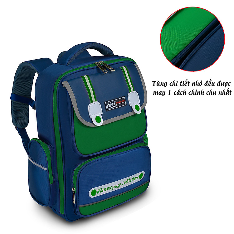 Balo Học Sinh TNBags Smart Green TN.B 3111 - Ảnh 3