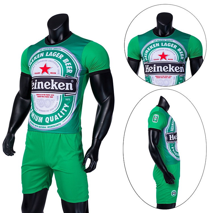 Áo Đá Banh Bia Heineken Cực Chất