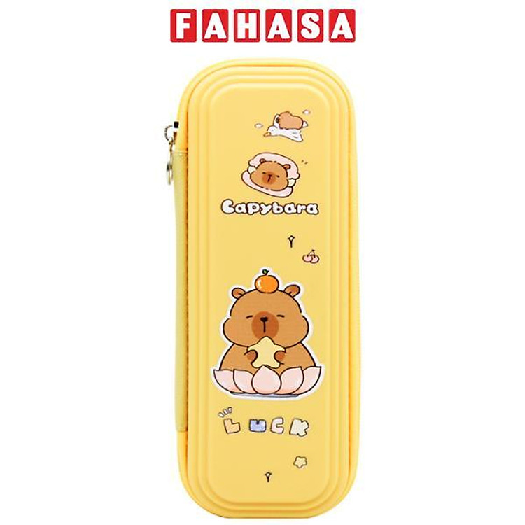 Bóp Viết Nhựa Capybara Shunde 9116 – Màu Vàng