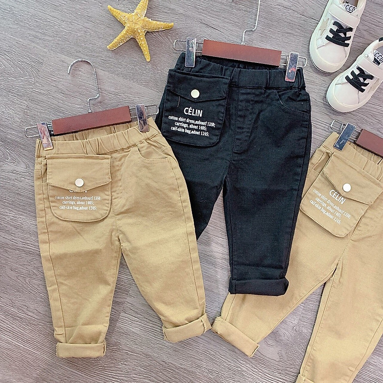 Quần kaki bé trai