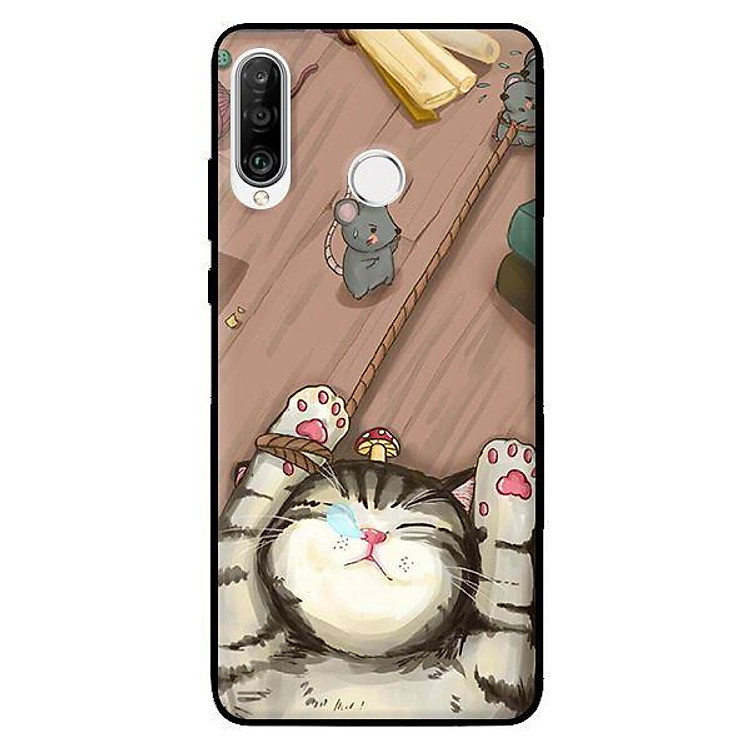Ốp in cho Huawei P30 Lite Mèo Khóc - Hàng chính hãng