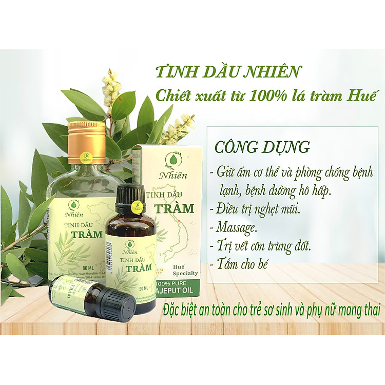 Mua Tinh Dầu Tràm Nguyên Chất Nhiên 30ml Chính hãng Ưu đãi - Hình ảnh 4