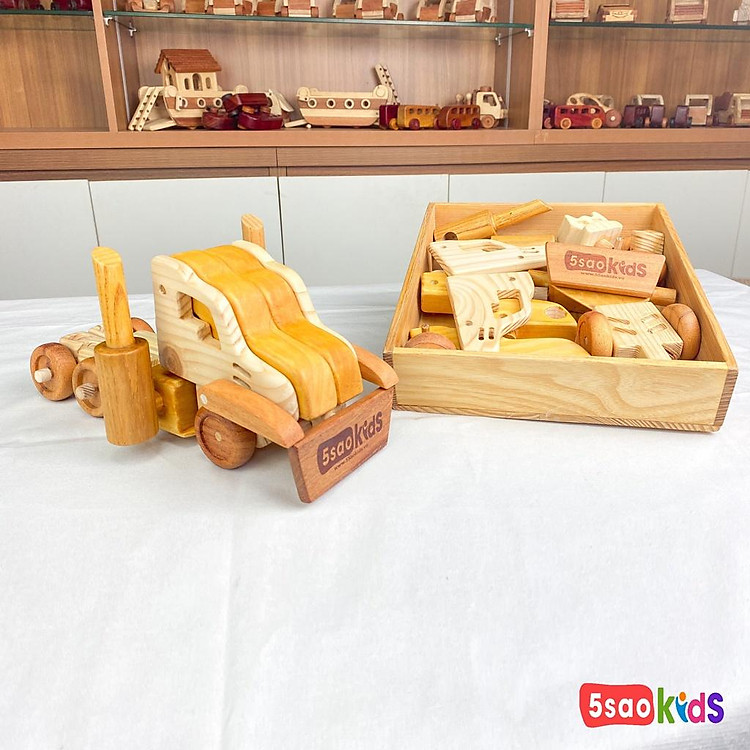 Đồ chơi lắp ghép robot xe đầu kéo Chính hãng Ưu đãi - Hình ảnh 3