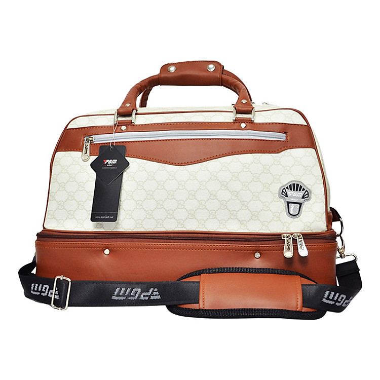 Túi Xách Tay Golf - PGM Boston Package - YWB014 - Màu nâu