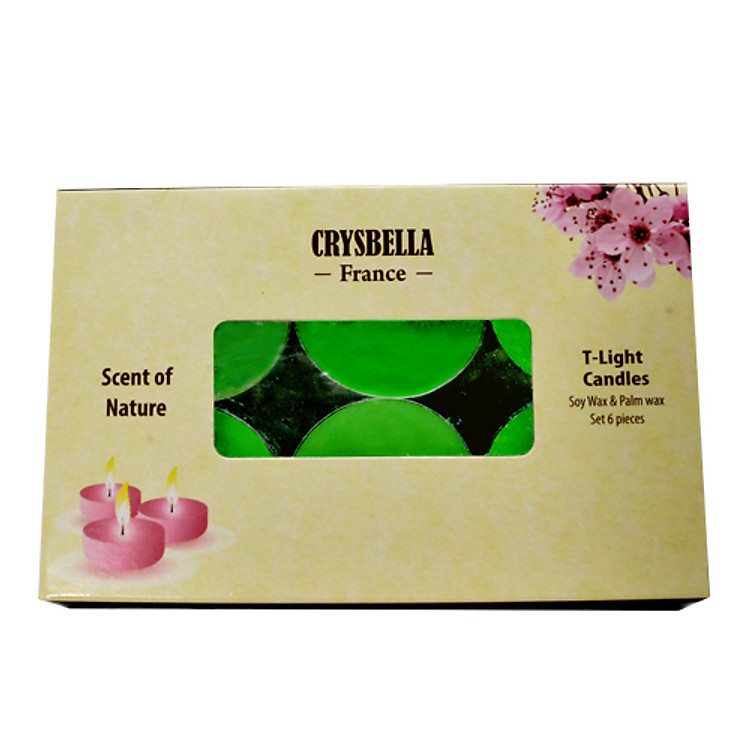 Nến Thơm Nước Hoa Crysbella - Verveine #Can6Verve