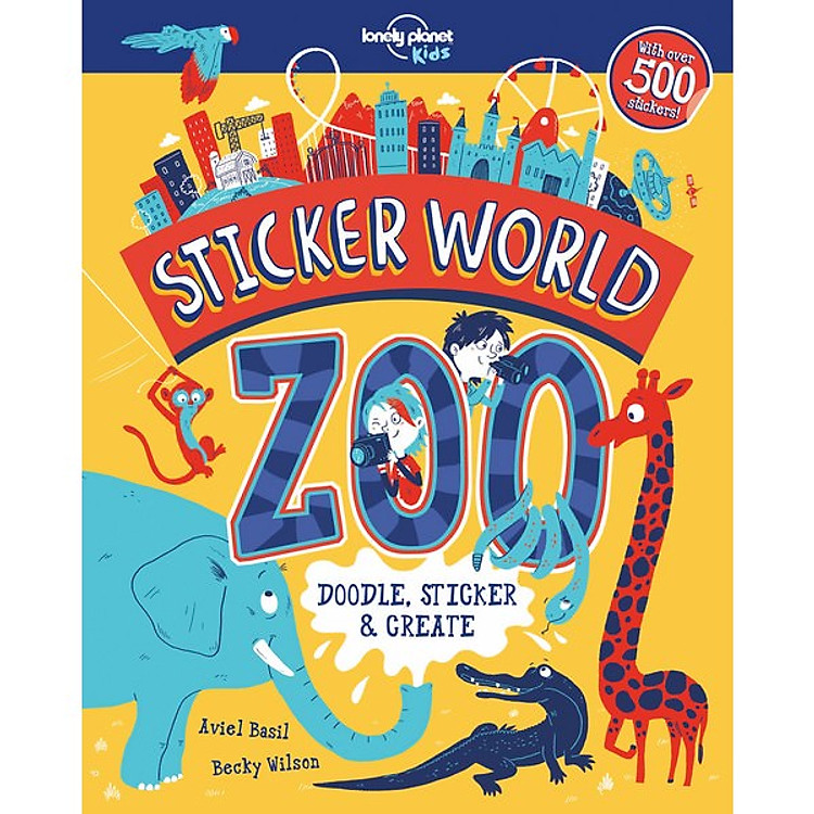 Sách Sticker World : Zoo