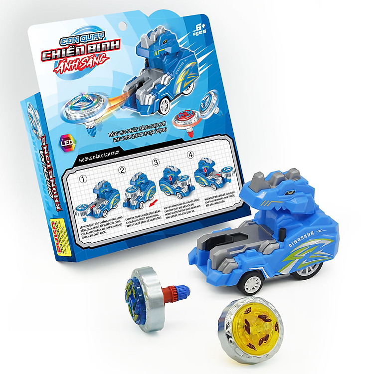 Đồ Chơi Duka Con Quay Chiến Binh Chính hãng Ưu đãi - Hình ảnh 3