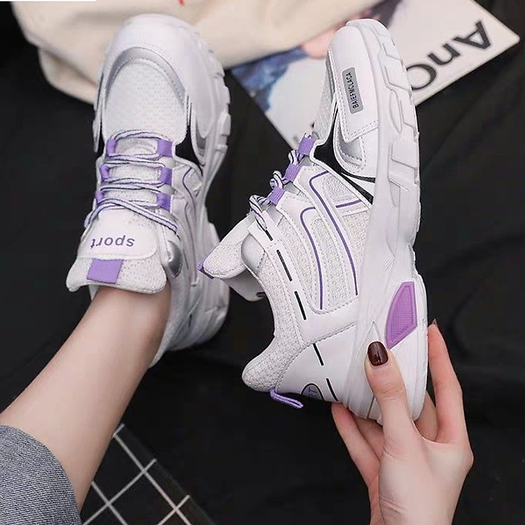 Giày Thể Thao Nữ Siêu Êm Đế Điểm Màu HAPU