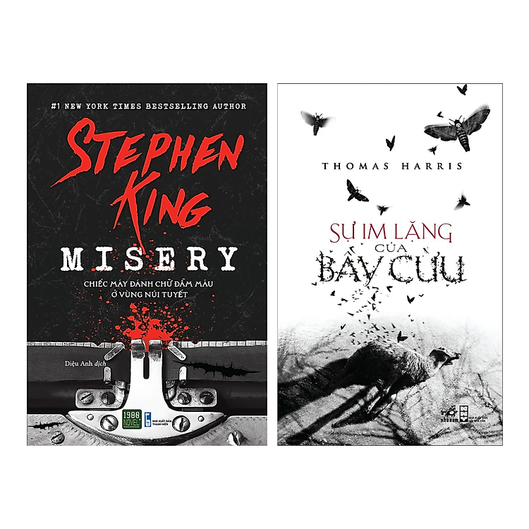 Combo 2 Cuốn Gay Cấn Kinh Dị: Misery + Sự Im Lặng Của Bầy Cừu