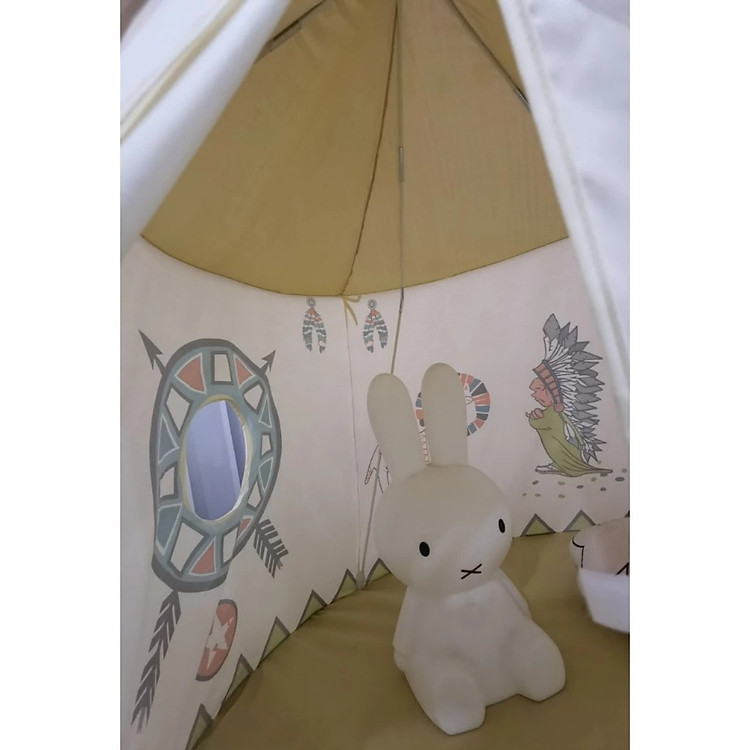 Lều Thổ Dân S9 Khung Thép Cho Bé Chính hãng Giá tốt - Hình ảnh 4