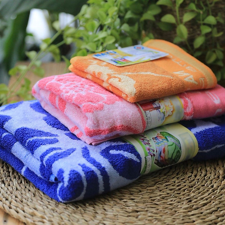 Mua tại Lazada: Khăn Tre Bông 3 cái - Ngẫu Nhiên Chính hãng, giá tốt