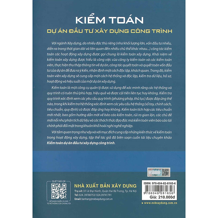Kiểm Toán Dự Án Đầu Tư Xây Dựng Công Trình (Tài liệu chuyên khảo) - Ảnh 2