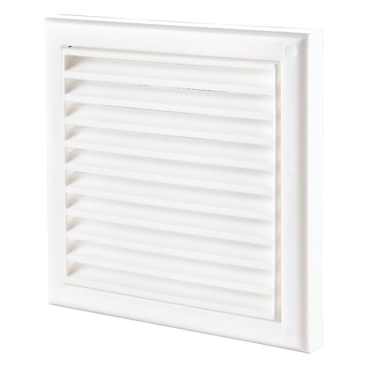 Cửa gió nhựa vuông Décor 155*155s- Hàng nhập khẩu