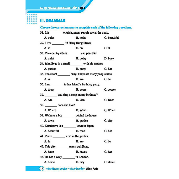 Global Success - Bài Tập Trắc Nghiệm Tiếng Anh Lớp 4 - Tập 2 - Ảnh 3