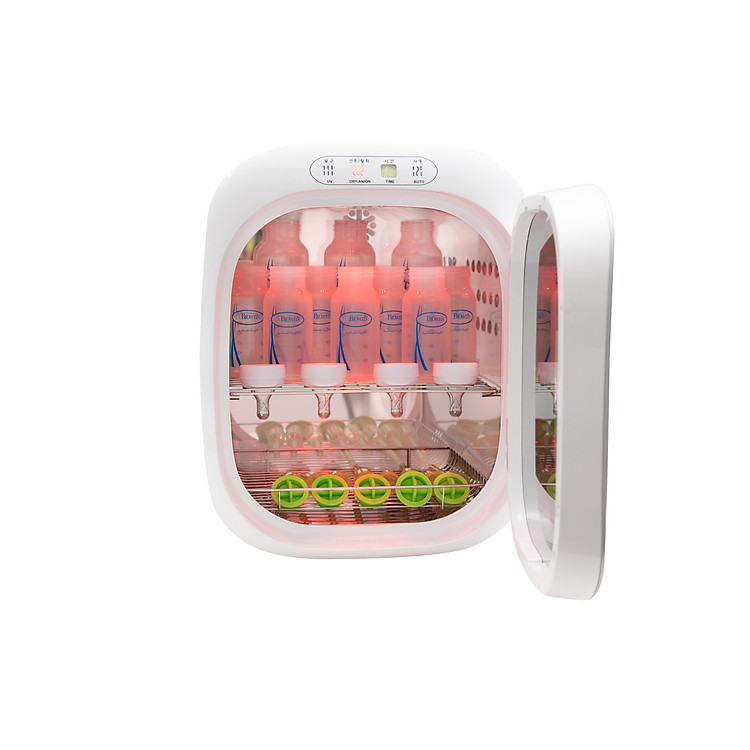 Máy tiệt trùng sấy khô khử mùi bằng tia UV Ecomom ECO-100 Pro Màu Bạc
