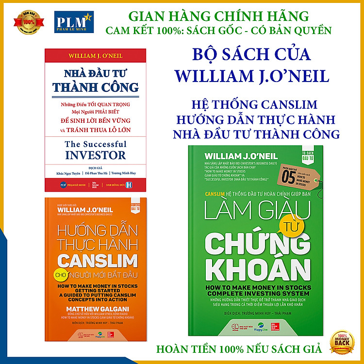 BỘ SÁCH CHO NGƯỜI MỚI – Sách của nhà đầu tư huyền thoại ONEIL