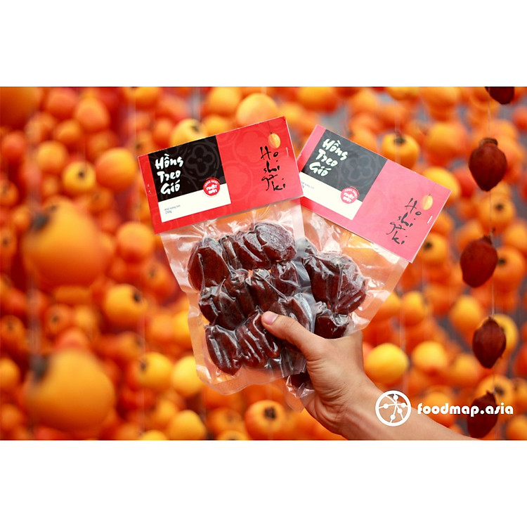 Hồng Kem Trứng Lốc Treo Gió - Đặc Sản Ngon Lành - Túi 250g