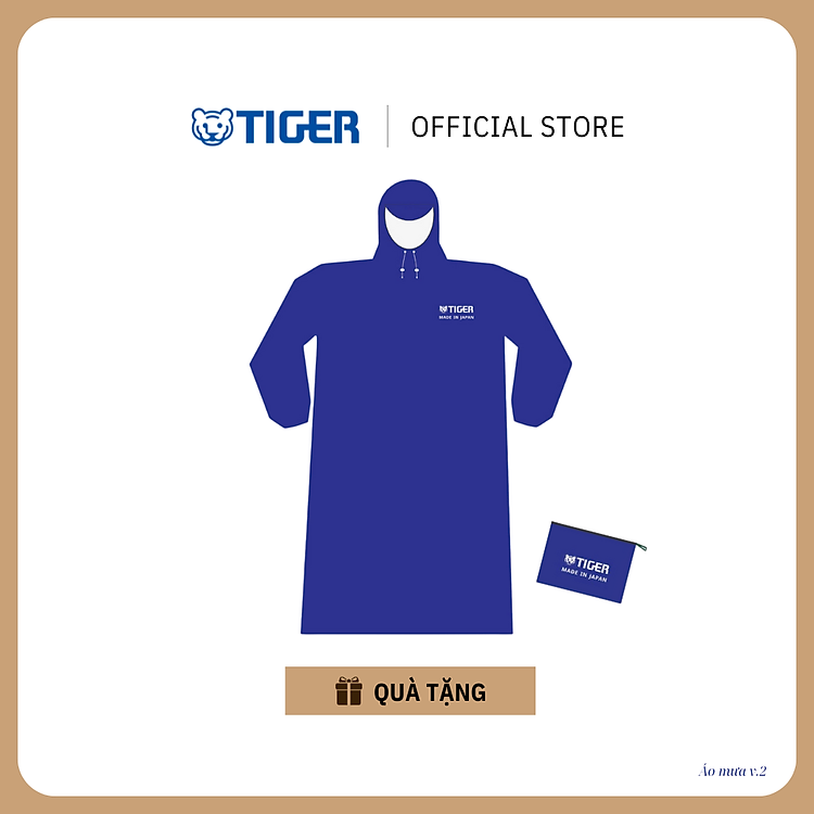 ÁO MƯA TIGER 2025 (HÀNG TẶNG KHÔNG BÁN)