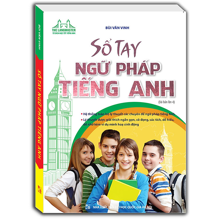 The Langmaster – Sổ Tay Ngữ Pháp Tiếng Anh (Tái Bản 04)