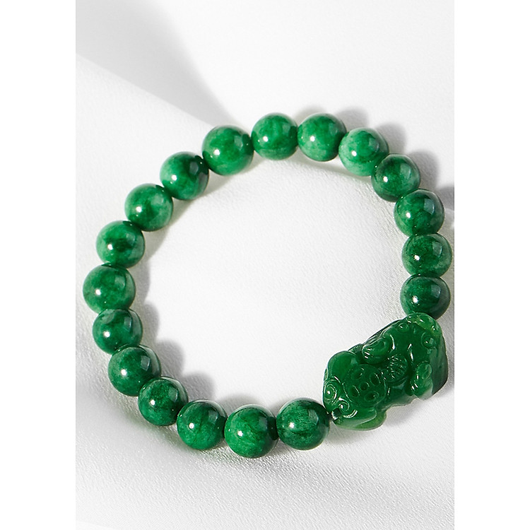Vòng tay phong thủy đá thiên nhiên phối tý hưu đá - Ngọc Quý Gemstone
