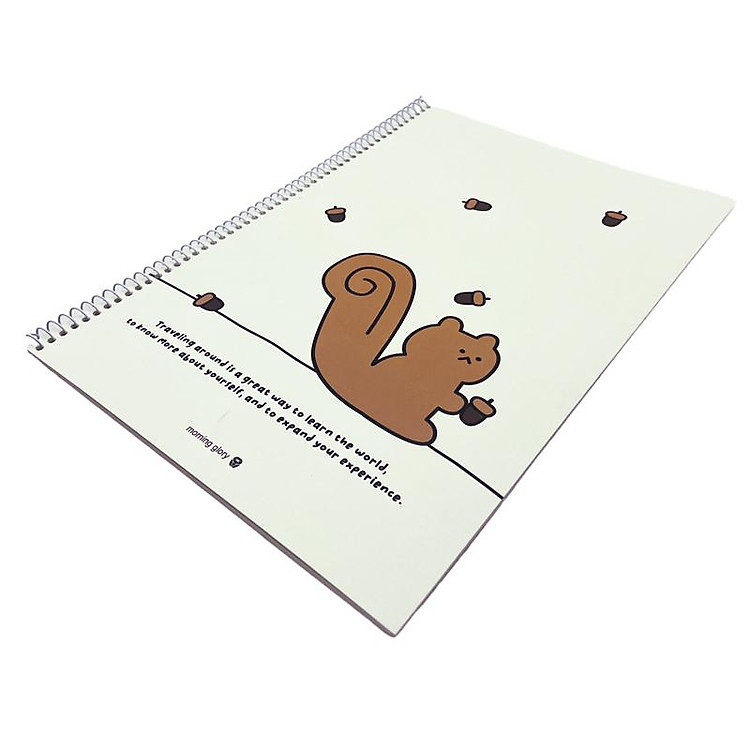 Sổ Lò Xo Jorong I Ddeok Kẻ Ngang - Morning Glory - Ảnh 4