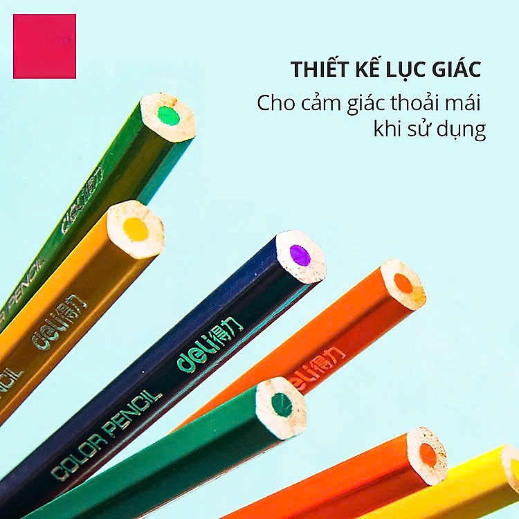 Bút Chì Màu Dạng Cốc 24 Màu Kèm Gọt - Ảnh 4