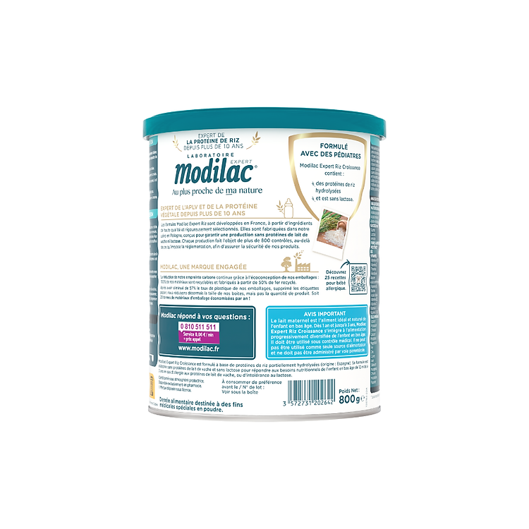 Mua Sữa bột Modilac Expert Riz 3, 800g Chính hãng Giá rẻ - Hình ảnh 4