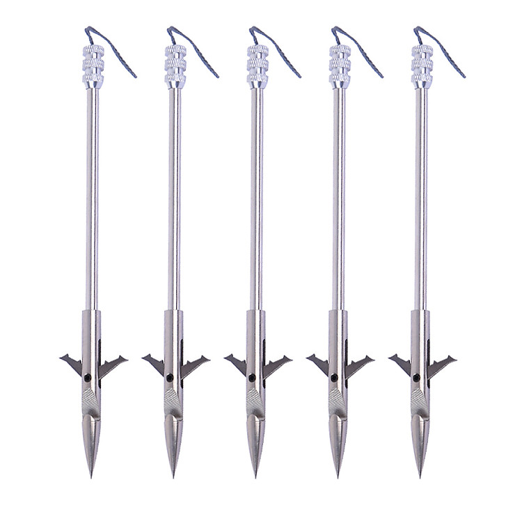 Bộ 5 Mũi Tên Bắn Cá Cánh Tự Động Inox 304 Siêu Chuẩn