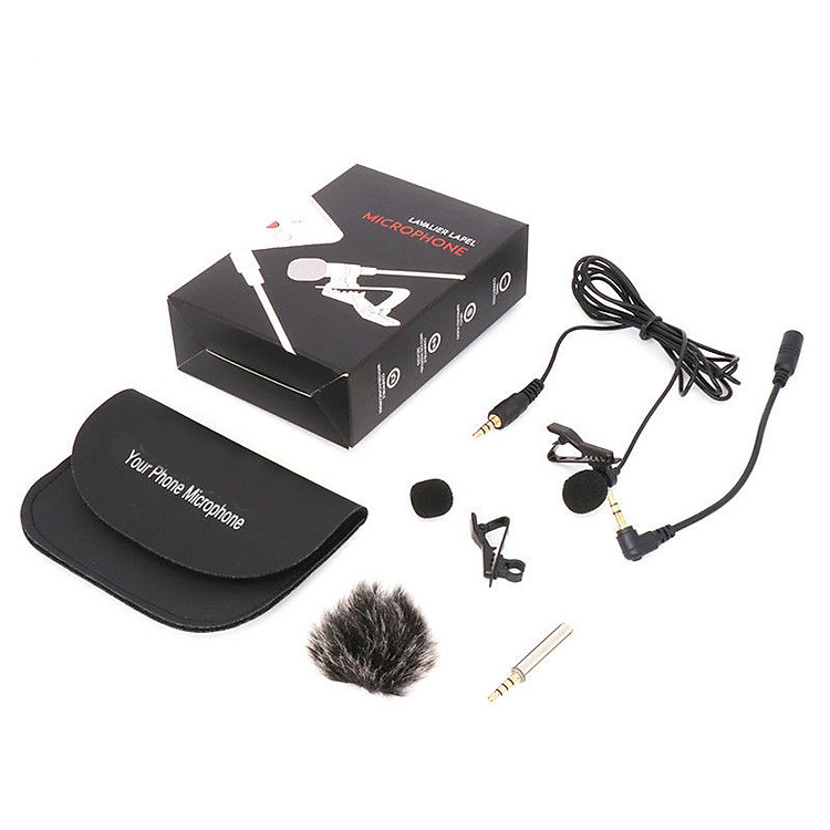 Micro cài áo cho điện thoại và máy ảnh AriMic Clip-on