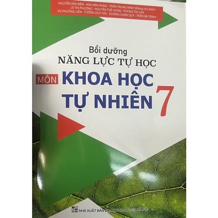 Mua tại Newshop: Bồi dưỡng năng lực tự học Môn Khoa học tự nhiên 7