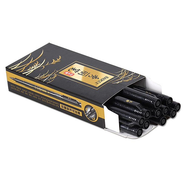 Bộ Bút Dạ Lông Viết Thư Pháp Baoke S20 (12 cái) - Ảnh 3