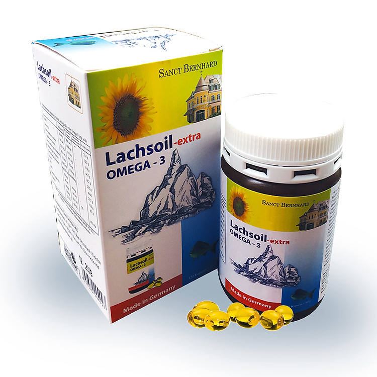 Thực phẩm chức năng Đức dầu cá Lachsoil Omega 3 - KBM01