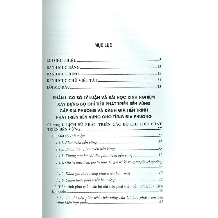 Bộ Chỉ Tiêu Phát Triển Bền Vững Cấp Địa Phương Ở Việt Nam: Lý Luận Và Vận Dụng - Ảnh 4