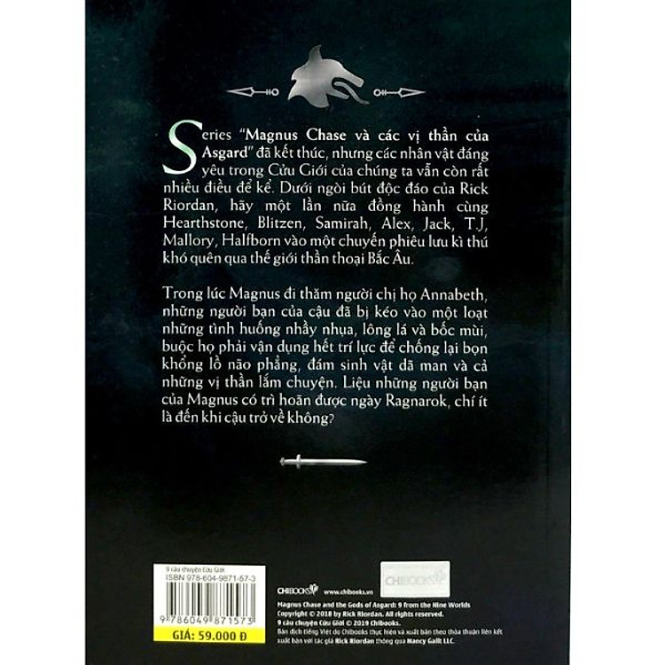Series Magnus Chase Và Các Vị Thần Asgard (Ngoại Truyện): Chín Câu Chuyện Cửu Giới - Ảnh 2