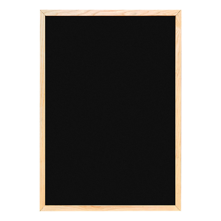 Bảng Menu Khung Gỗ (60 x 80 Cm) - Tặng Kèm Bút Dạ Quang, Hộp Phấn