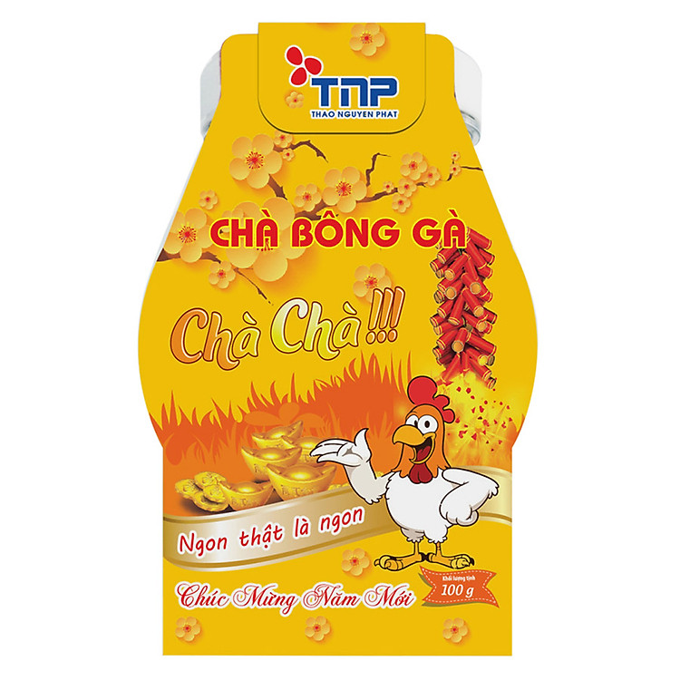 Chà Bông Gà Chà Chà TNP - Hủ 100g