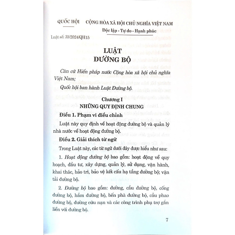 Luật Đường Bộ Năm 2024 - Ảnh 5