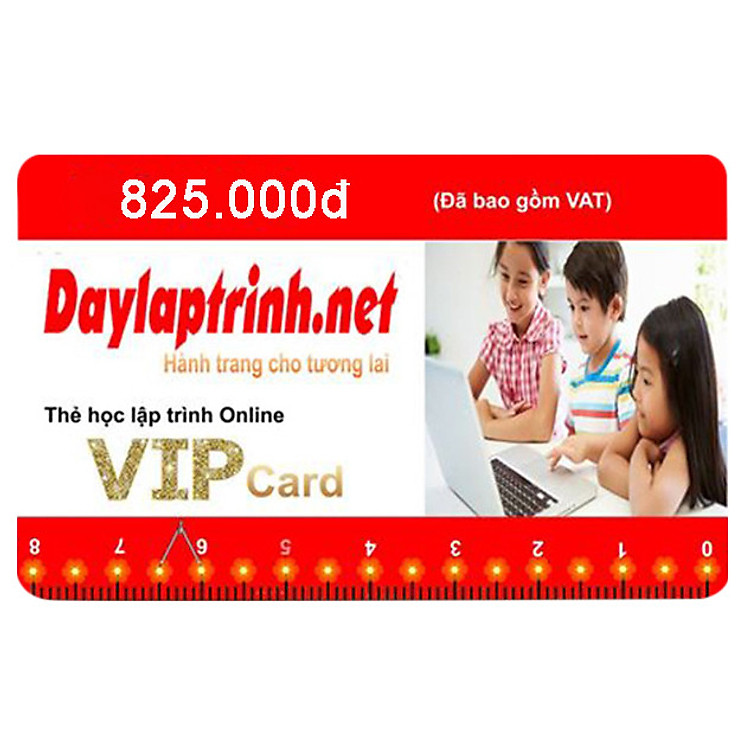 Thẻ Học Lập Trình Online