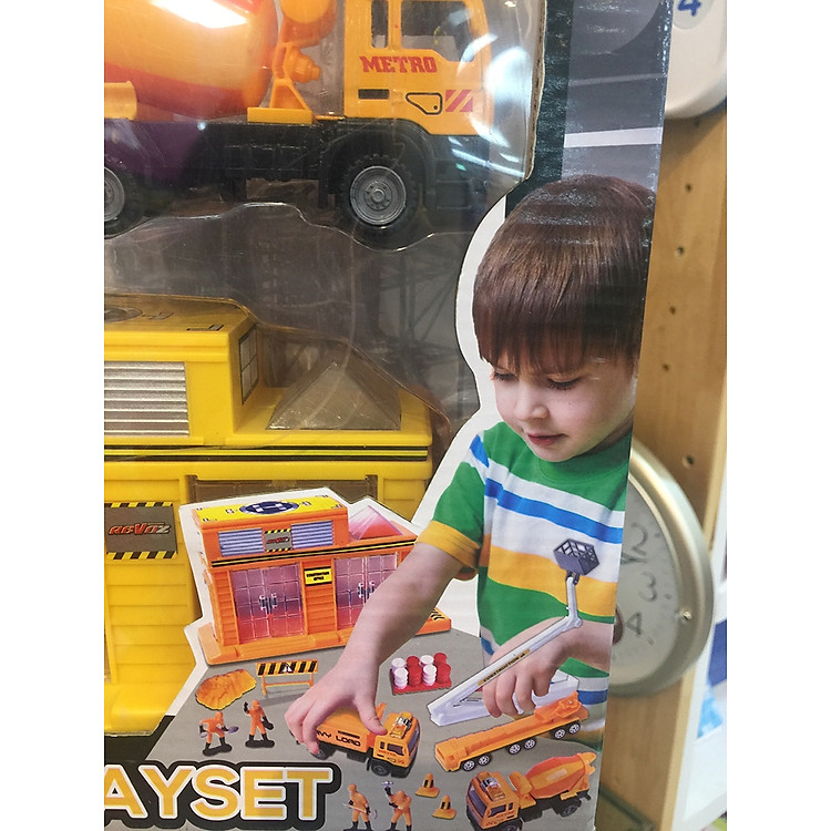 Đồ Chơi Mô Hình Công Trình Diecast 70362 Chính hãng Giá tốt - Hình ảnh 4