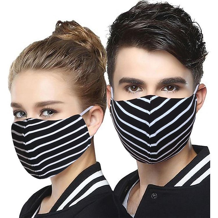 Combo 2 chiếc khẩu trang 3 lớp cao cấp Narsis KH0006 được xử lý chống bụi ngăn ngừa ô nhiễm