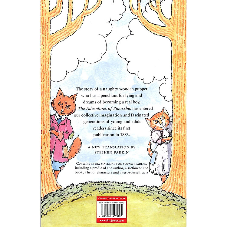 The Adventures Of Pinocchio (Alma Junior Classics) - Ảnh 4