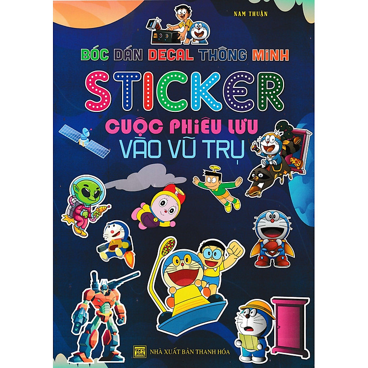 Bóc Dán Decal Thông Minh Sticker – HA – CUỘC PHIÊU LƯU VÀO VŨ TRỤ