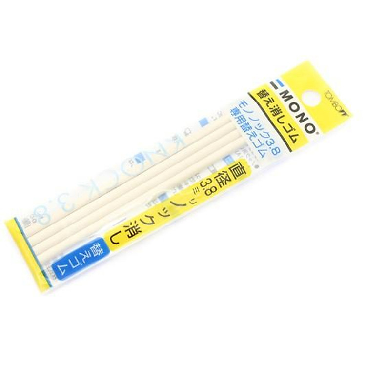 RUỘT BÚT GÔM BẤM TOMBOW KNOCK ĐẦU TRÒN (4 gôm/túi) - Ảnh 2