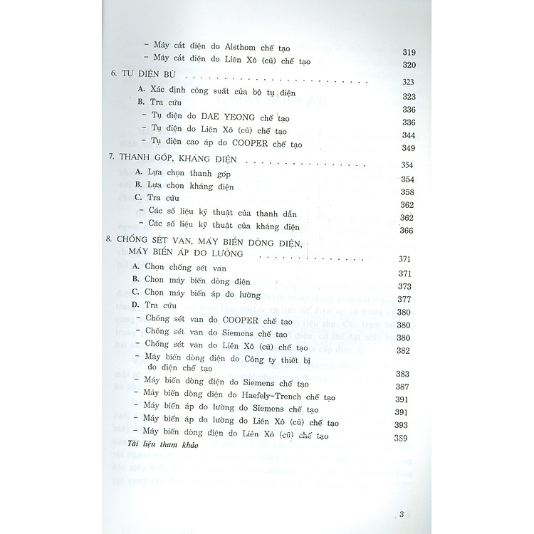 Sổ Tay Lựa Chọn Và Tra Cứu Thiết Bị Điện Từ 0,4 - 500 kV - Ảnh 7