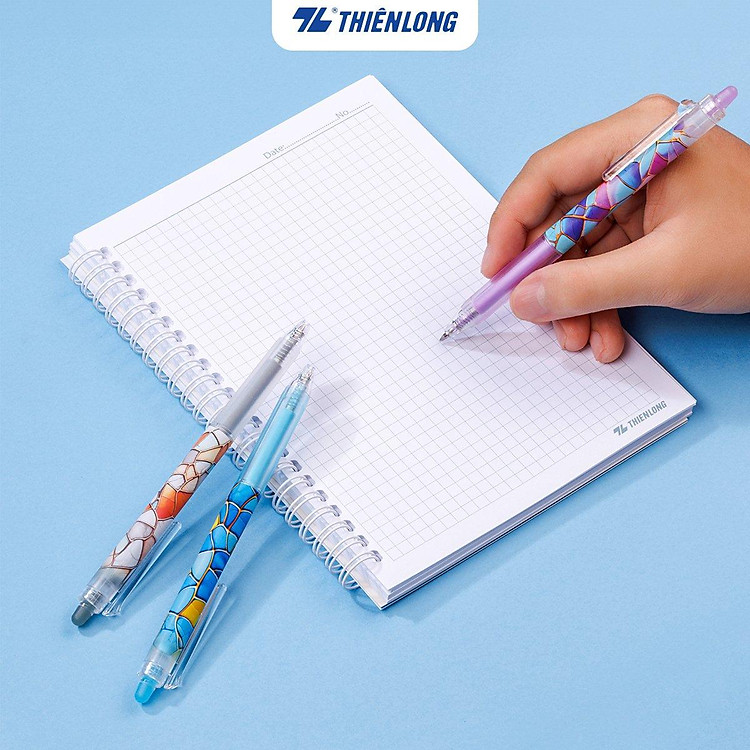 Bộ Bút Gel Xóa Được Mazzic Thiên Long GELE-007 (5 chiếc) - Ảnh 5