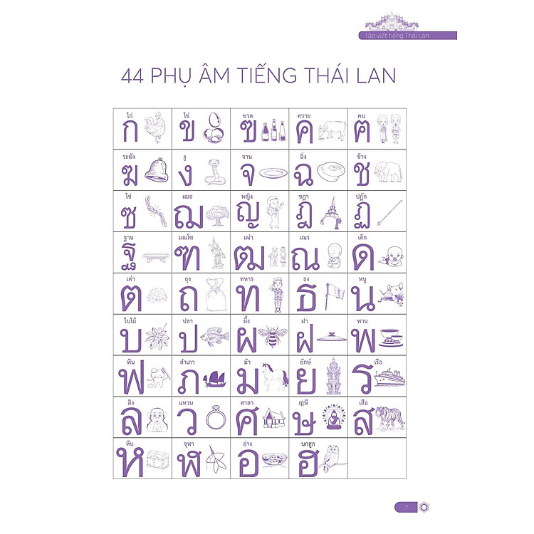 Tập Viết Tiếng Thái Lan Cho Người Mới Bắt Đầu - Ảnh 9