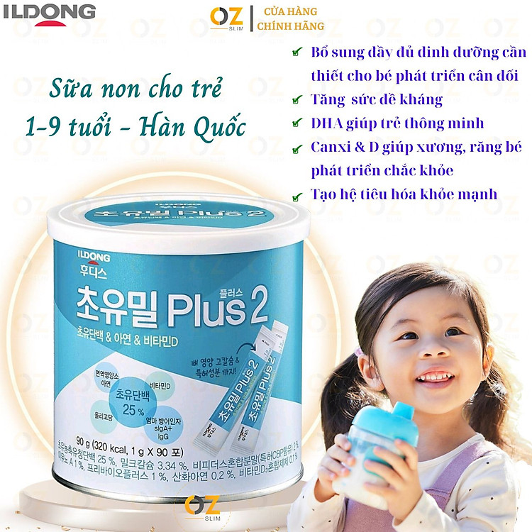 Mua tại Tiki: Sữa non Ildong Hàn Quốc cho trẻ 1-9 tuổi Tin cậy Chính hãng, giá tốt