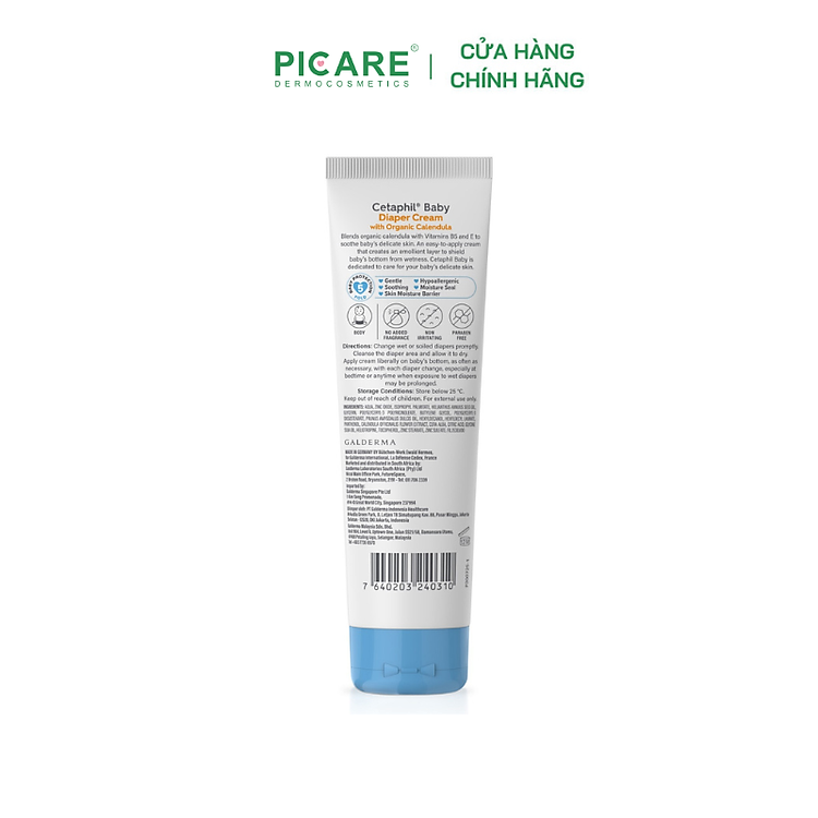 Mua Kem Ngăn Ngừa Hăm Tả Organic 70g Chính hãng Ưu đãi - Hình ảnh 2